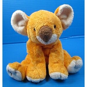 Vintage 2003 Ty Pluffies Pookie Orange Koala Bear Plush Stuffed Animal Toy 9''